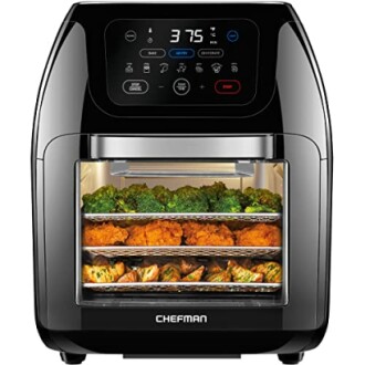 CHEFMAN Multifunctional Digital Air Fryer+ Rotisserie Review - Cook Faster and Healthier