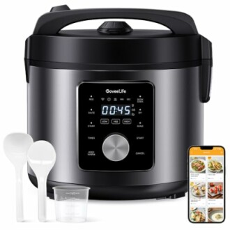 GoveeLife Smart Rice Cooker Review - 6-in-1 Multi-Cooker, App Control, 5.2 Quart Capacity